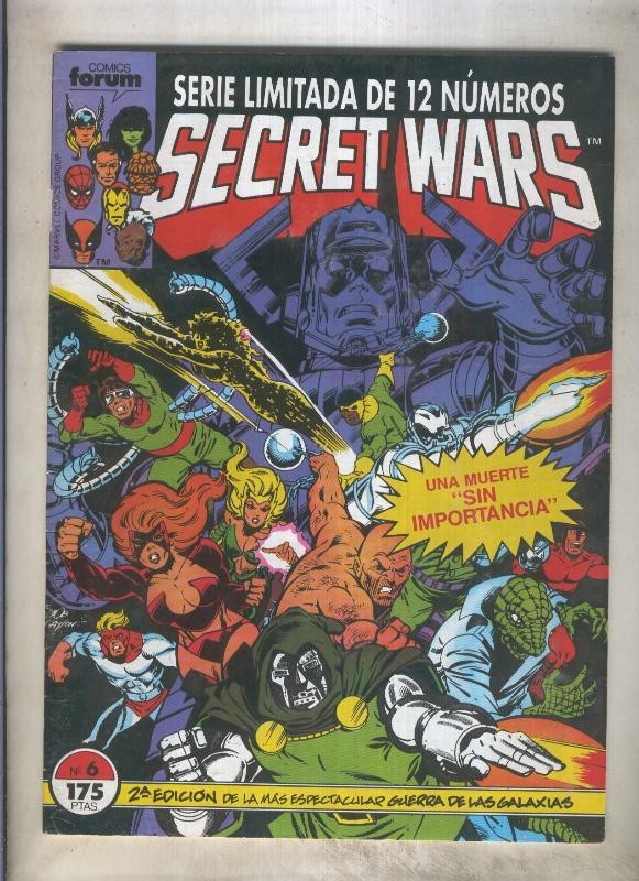 Secret Wars numero 06: Secret Wars