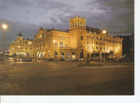 Postal 029259 : San Sebastian, Teatro Victoria Eugenia y hotel Maria Cristina