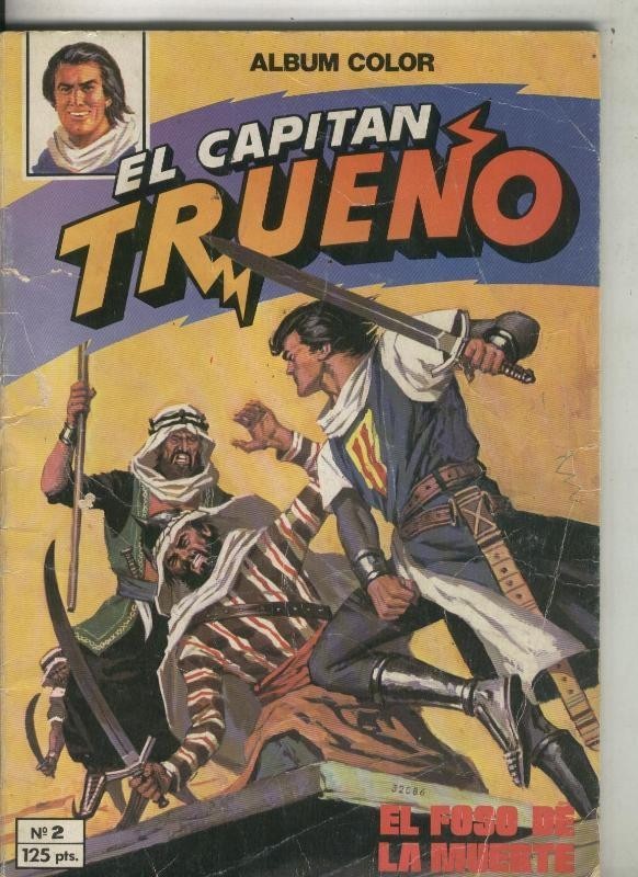 El Capitan Trueno album color numero 02 (numerado 2 en interior cubierta)