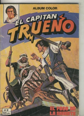 El Capitan Trueno album color numero 02 (numerado 2 en interior cubierta)