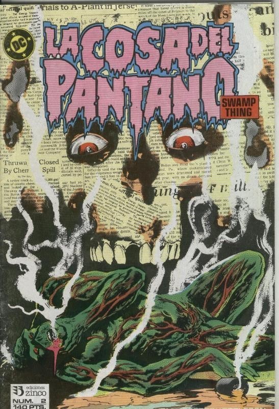 La Cosa Pantano volumen 3 serie American Gothic numero 02