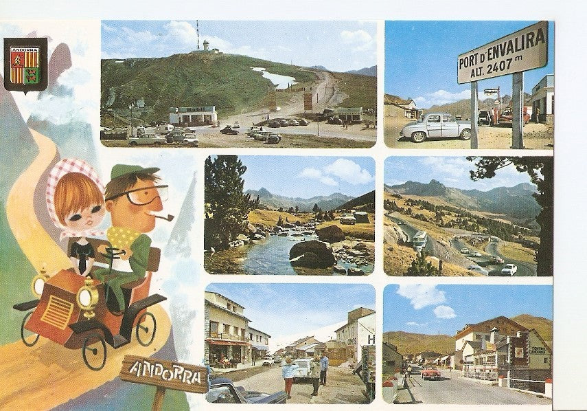 Postal 039743 : Valls dAndorra
