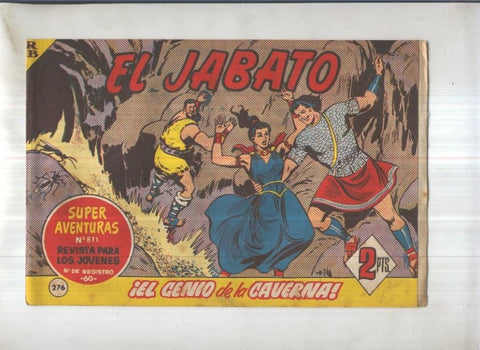 Bruguera: El Jabato numero 276: El genio de la caverna