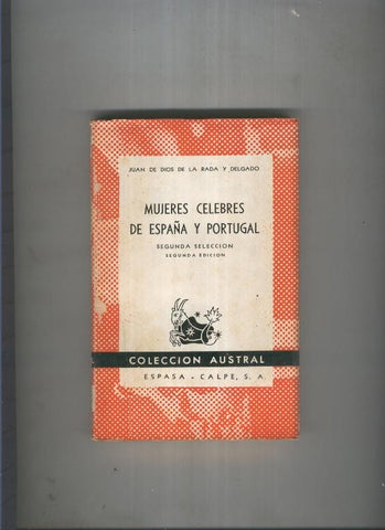 Mujeres celebres de España y Portugal