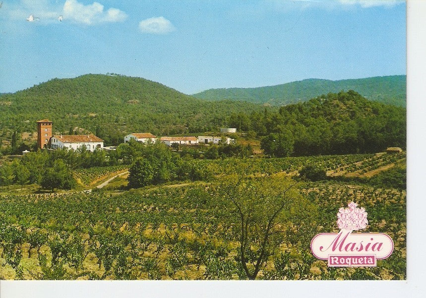 Postal 032335 : Masia Roqueta (Santa Maria dHorta dAvinyo) Acenstral casa pairal vinñicola