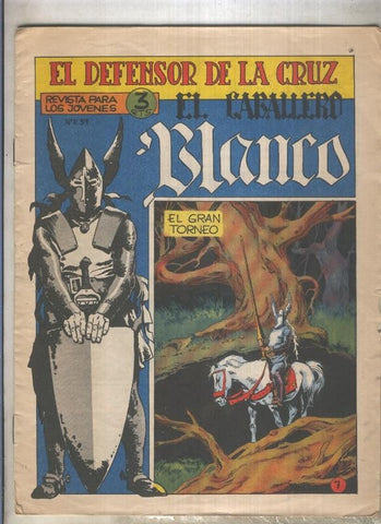 El Caballero Blanco numero 07: El gran torneo