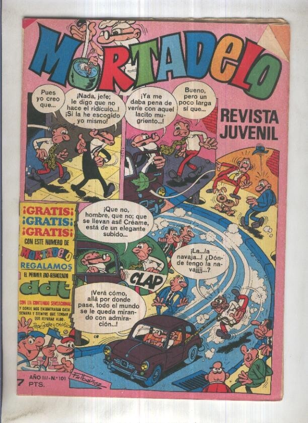 Revista Mortadelo numero 101