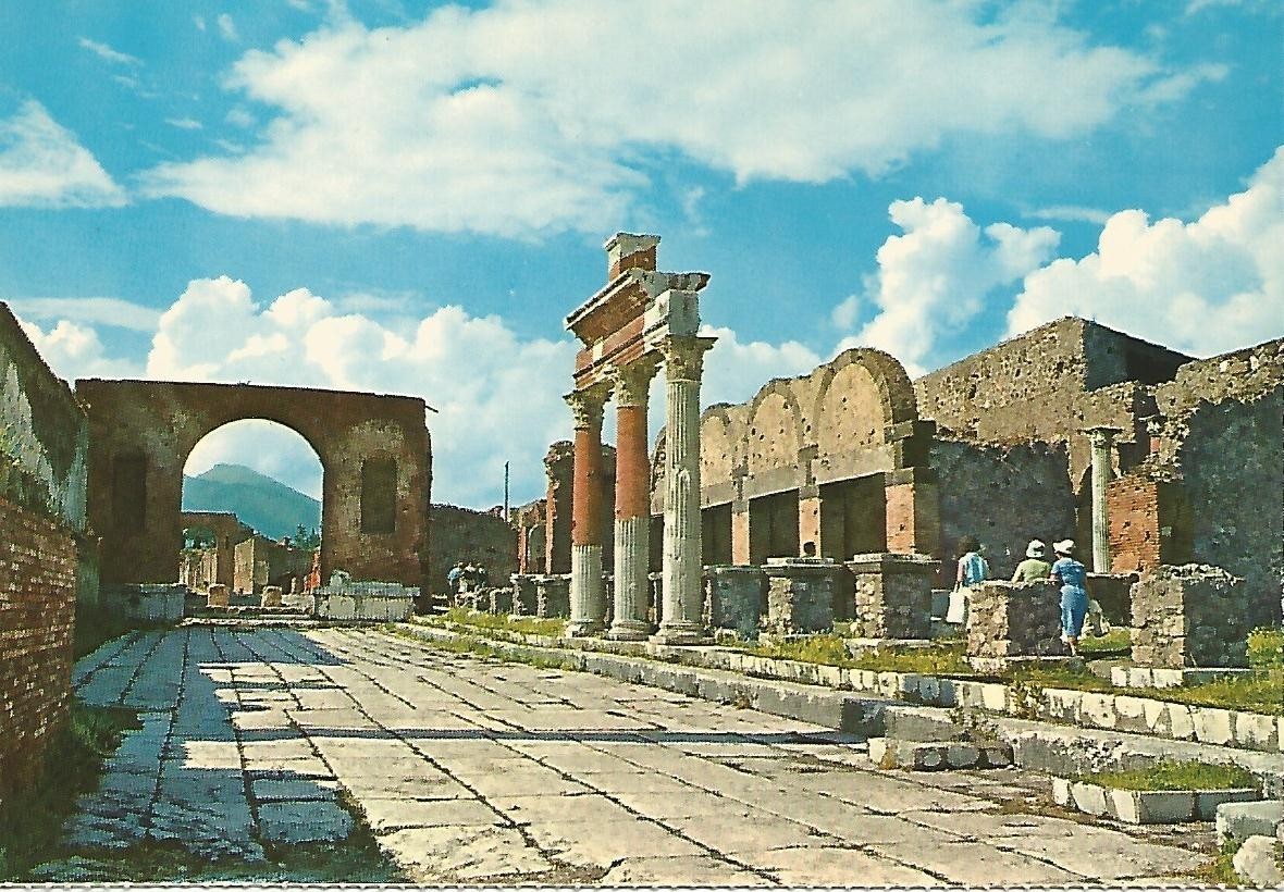 Postal 50268: POMPEYA - Foro y Arco de Neron