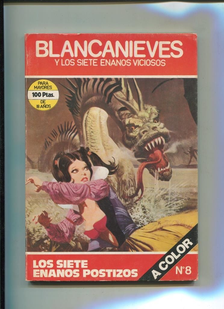 Blancanieves y los siete enanos viciosos numero 08: Los siete enanos postizos