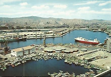 Postal 53520: BARCELONA. El puerto