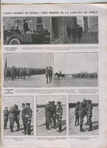 Nuevo Mundo numero 1513 del 19.1.1923:  Heroes de la campaña de Africa