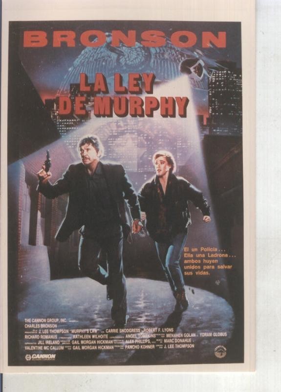 Foto cine 270: La ley de Murphy (Charles Bronson)