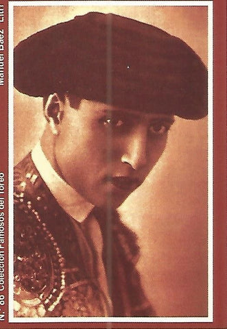 CALENDARIO PUBLICITARIO 86:  Coleccion Famosos del Toreo: Manuel Baez Litri