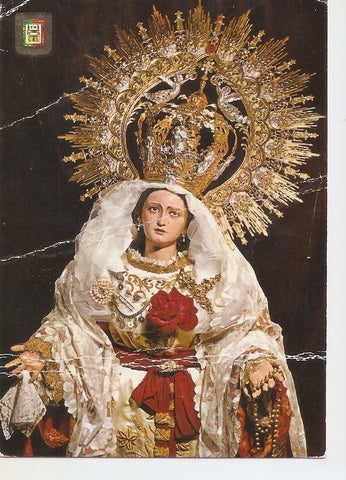 Postal 031432 : Malaga. Semana Santa. Maria Santisima de la Amargura (Zamarilla)