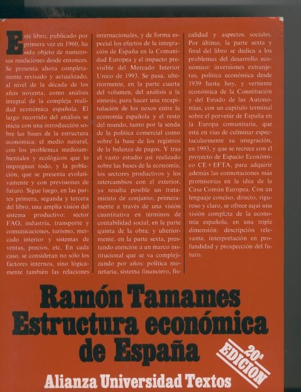 Estructura economica de España