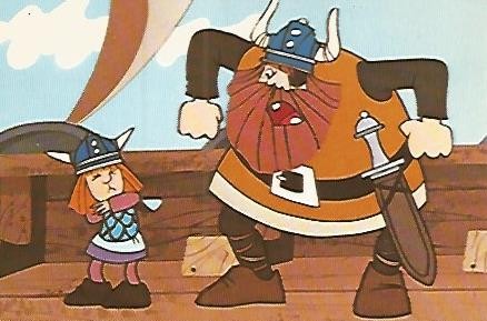 POSTAL 55003: Vicki el Vikingo