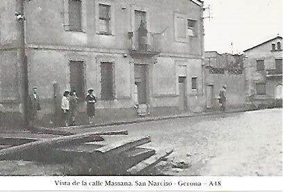 POSTAL 55077: Gerona. Sant Narcis. Inundacion 13 septiembre 1963