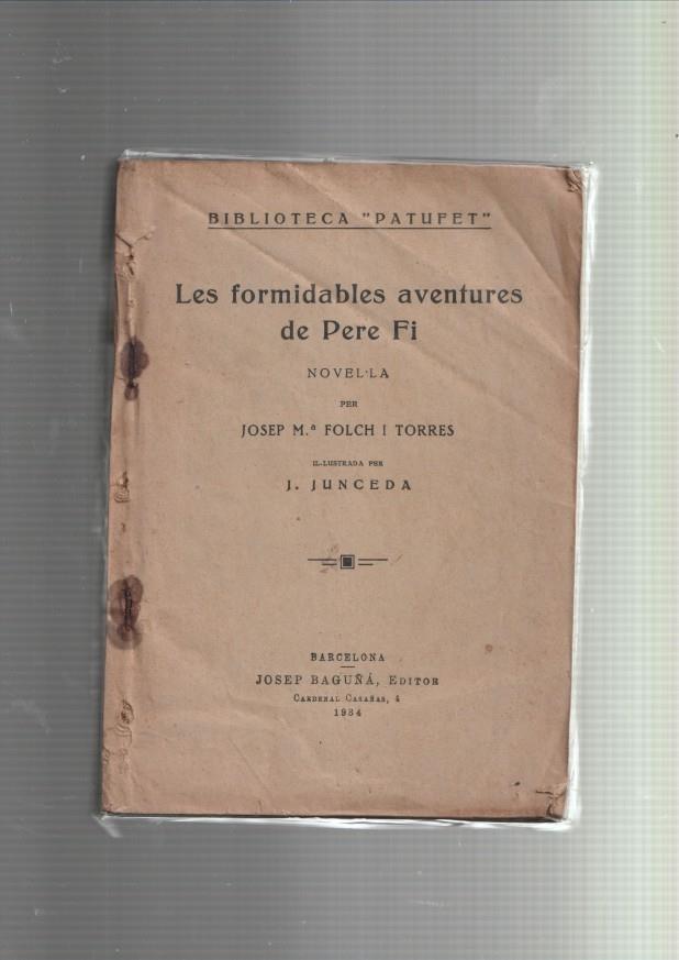 Les formidables aventures de Pere Fi (falta la cubierta)