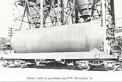 POSTAL 55190: Talva de purulentas tipo PTT. Girona 1973
