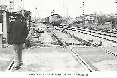 POSTAL 55240: Guardabarreras de Santa Coloma de Farners. 
