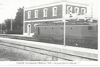 POSTAL 55243: Locomotorra Olsthora 7600. 1969