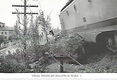 POSTAL 55263: Descarrilamiento en Pedret