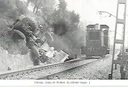 POSTAL 55265: Locomotora 10408. Pedret 1971
