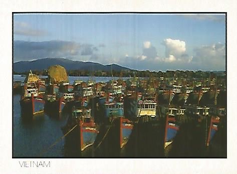 POSTAL 55329: VIETNAM. Puerto de Nha Trang
