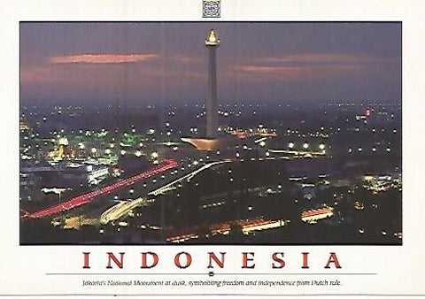 POSTAL 55334: INDONESIA. Monumento Nacional de Jakarta