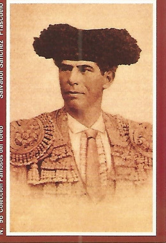 CALENDARIO PUBLICITARIO 96: Coleccion Famosos del Toreo: Salvador Sanchez Frascuelo