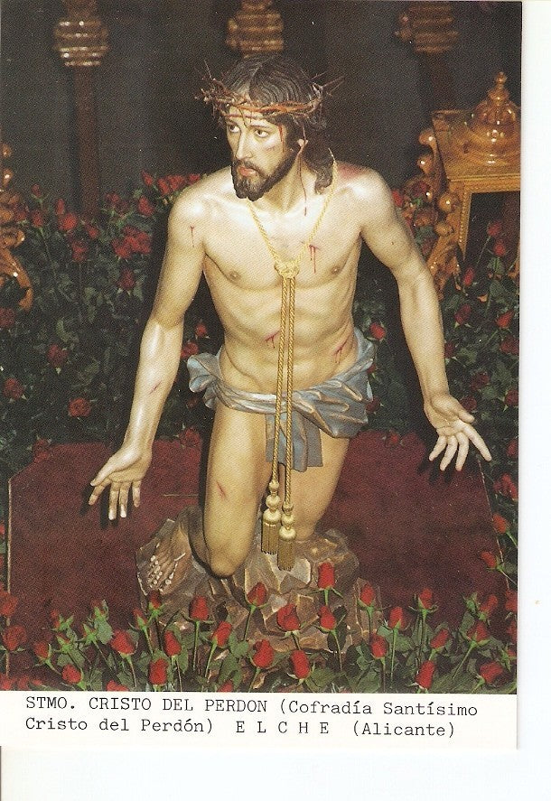 Postal 026897 : Stmo. Cristo del Perdon (Cofradia Santisimo Cristo del Perdon). Elche (Alicante)