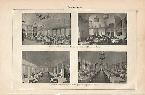 LAMINA ESPASA 1040: Restaurantes de Munich y Berlin