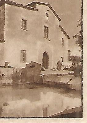 CROMO 00112 GALLINA BLANCA 2o ALBUM. Serie 45 Masia catalana. Numero 1