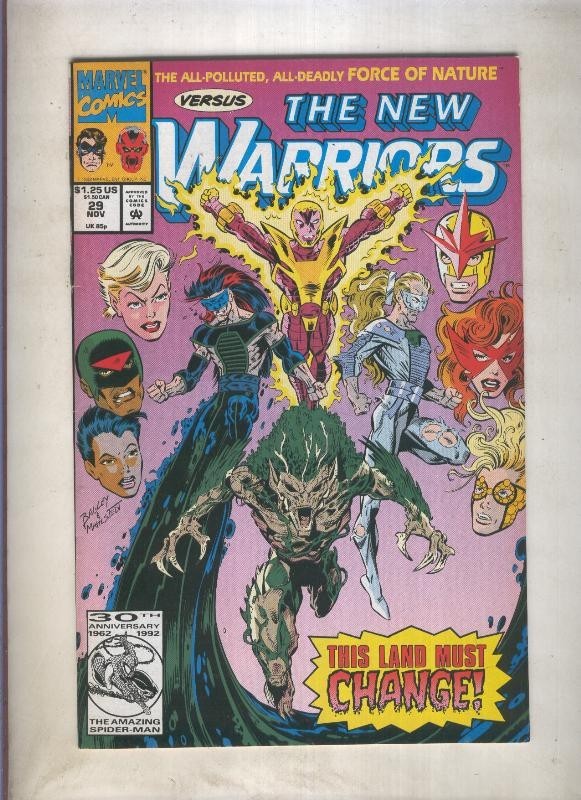 The New Warriors volumen 1 numero 029 (1992)
