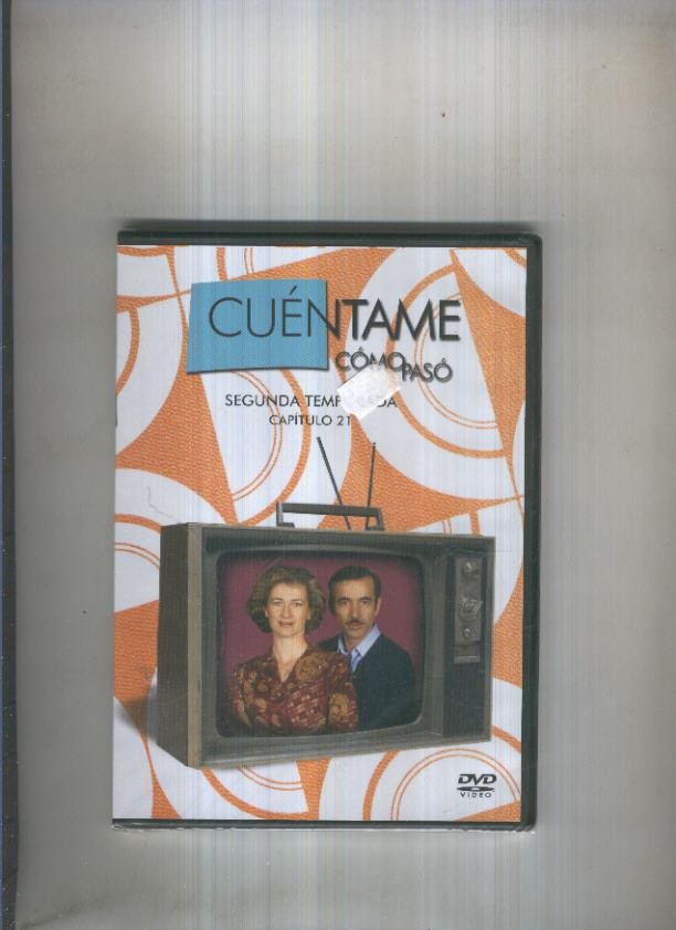 DVD: Cuentame como paso, numero 115, segunda temporada, capitulo 21