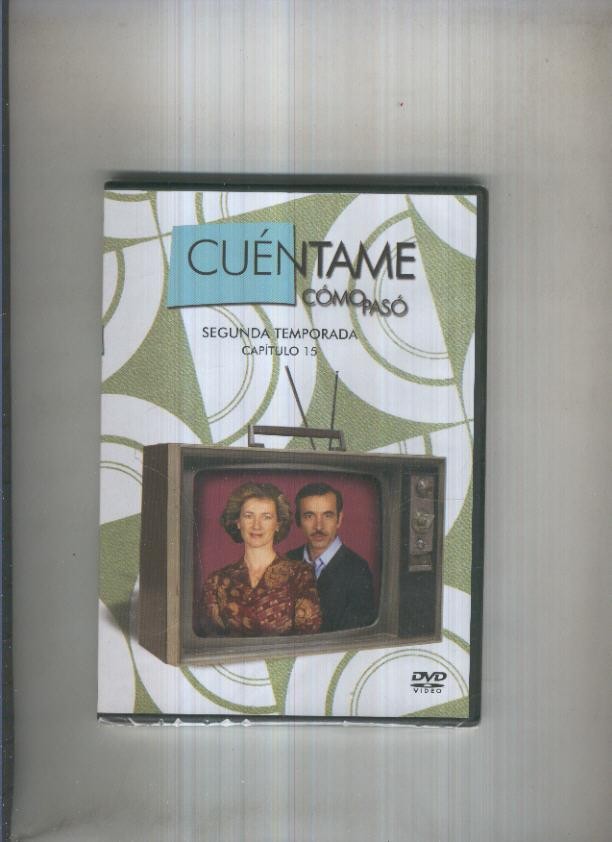 DVD: Cuentame como paso, numero 109, segunda temporada, capitulo 15