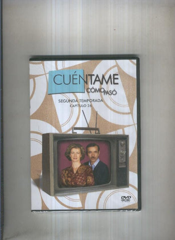 DVD: Cuentame como paso, numero 120, segunda temporada, capitulo 26