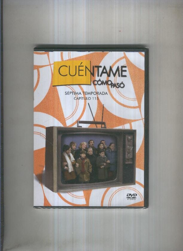 DVD: Cuentame como paso, numero 071, septima temporada, capitulo 115