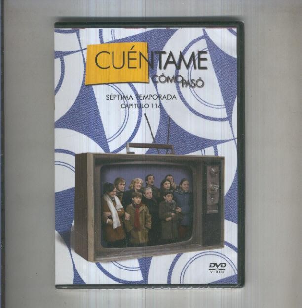 DVD: Cuentame como paso, numero 072, septima temporada, capitulo 116
