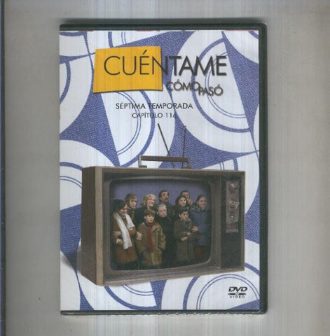 DVD: Cuentame como paso, numero 072, septima temporada, capitulo 116