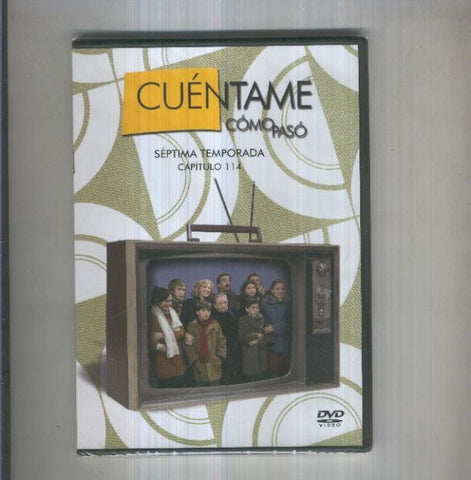 DVD: Cuentame como paso, numero 070, septima temporada, capitulo 114
