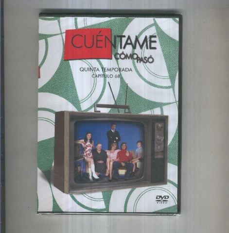 DVD: Cuentame como paso, numero 028, quinta temporada, capitulo 068