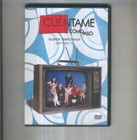 DVD: Cuentame como paso, numero 033, quinta temporada, capitulo 073