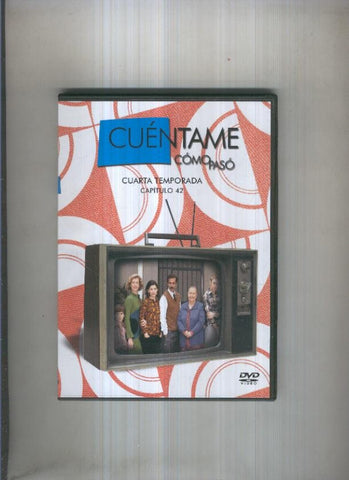 DVD: Cuentame como paso, numero 002, cuarta temporada, capitulo 042