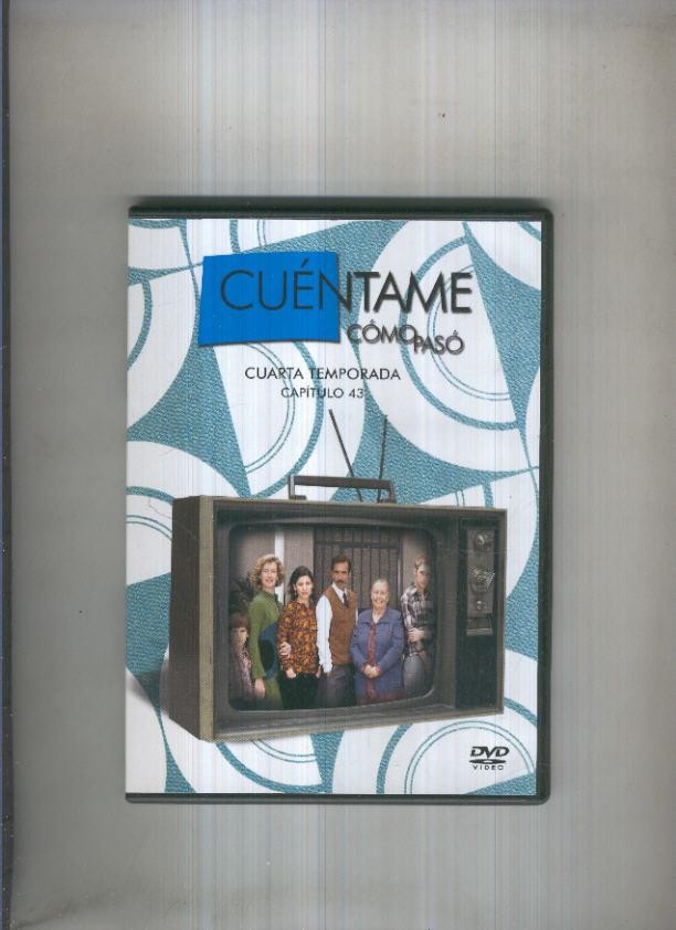 DVD: Cuentame como paso, numero 003, cuarta temporada, capitulo 043