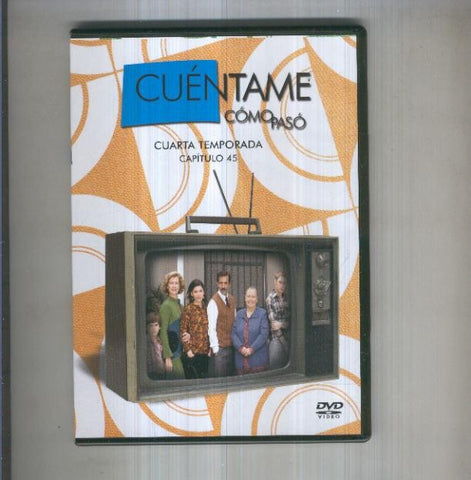 DVD: Cuentame como paso, numero 005, cuarta temporada, capitulo 045