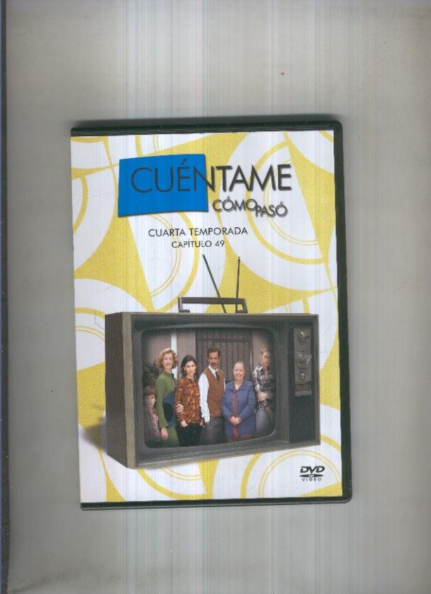 DVD: Cuentame como paso, numero 009, cuarta temporada, capitulo 049