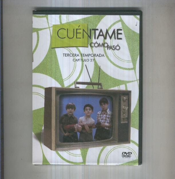 DVD: Cuentame como paso, numero 121, tercera temporada, capitulo 027