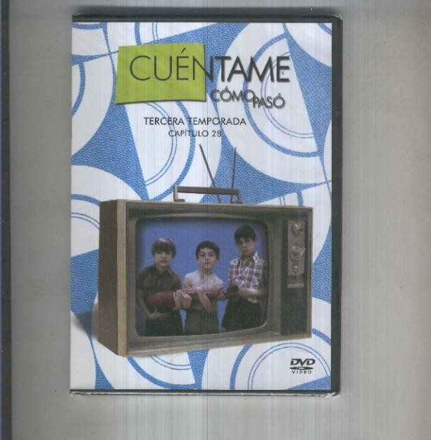 DVD: Cuentame como paso, numero 122, tercera temporada, capitulo 028