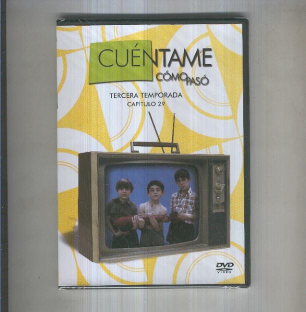 DVD: Cuentame como paso, numero 123, tercera temporada, capitulo 029